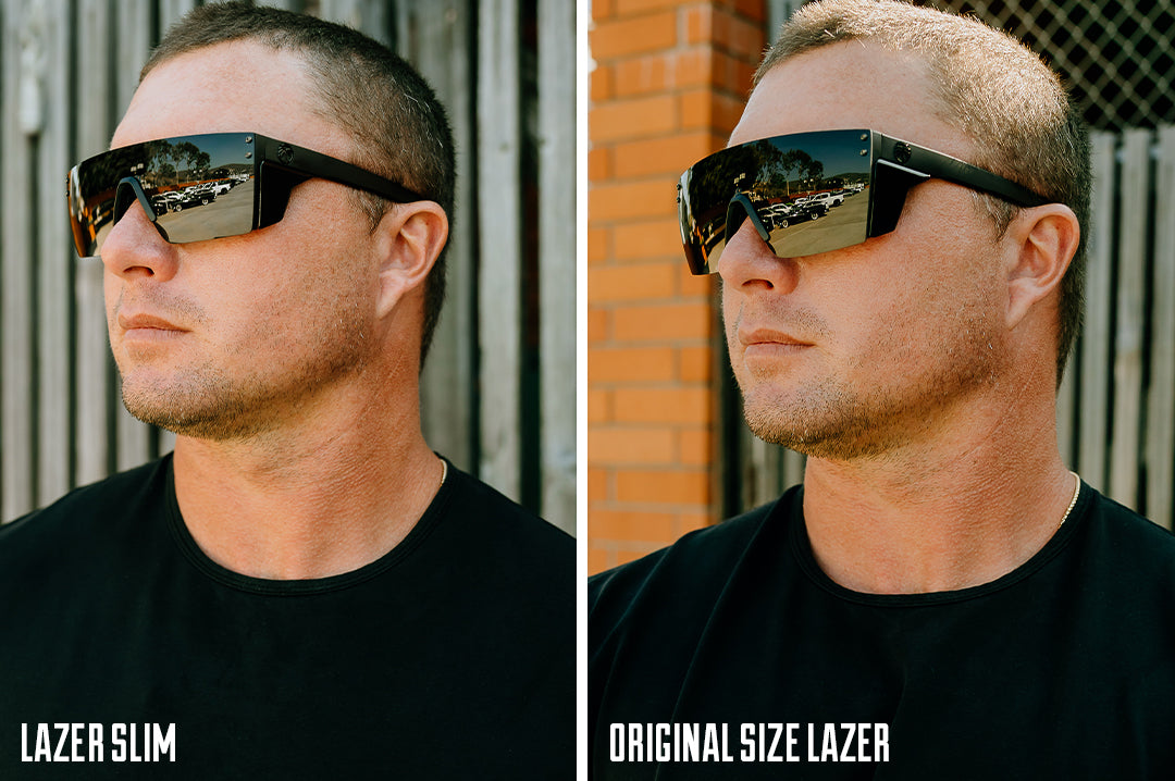 Heat Wave Performance Lazer SLIM ULTRA BLACK Z87+ Sunglasses