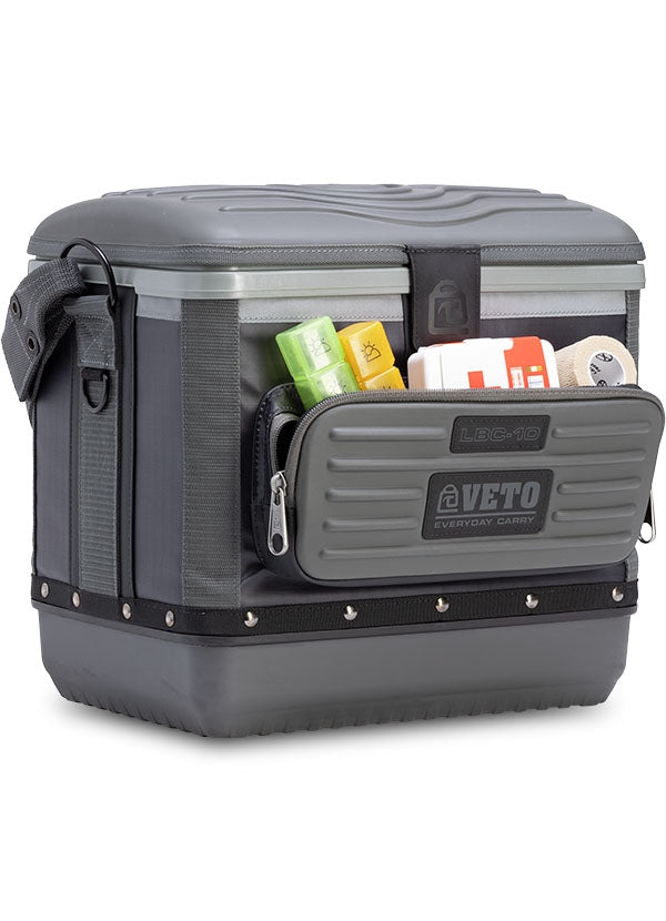 Veto Pro Pac LBC-10 Lunchbox Sized Cooler, Carbon