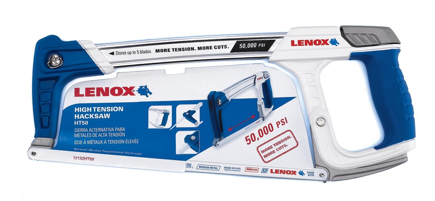 Lenox 12132HT50 HT50 High-Tension Hacksaw