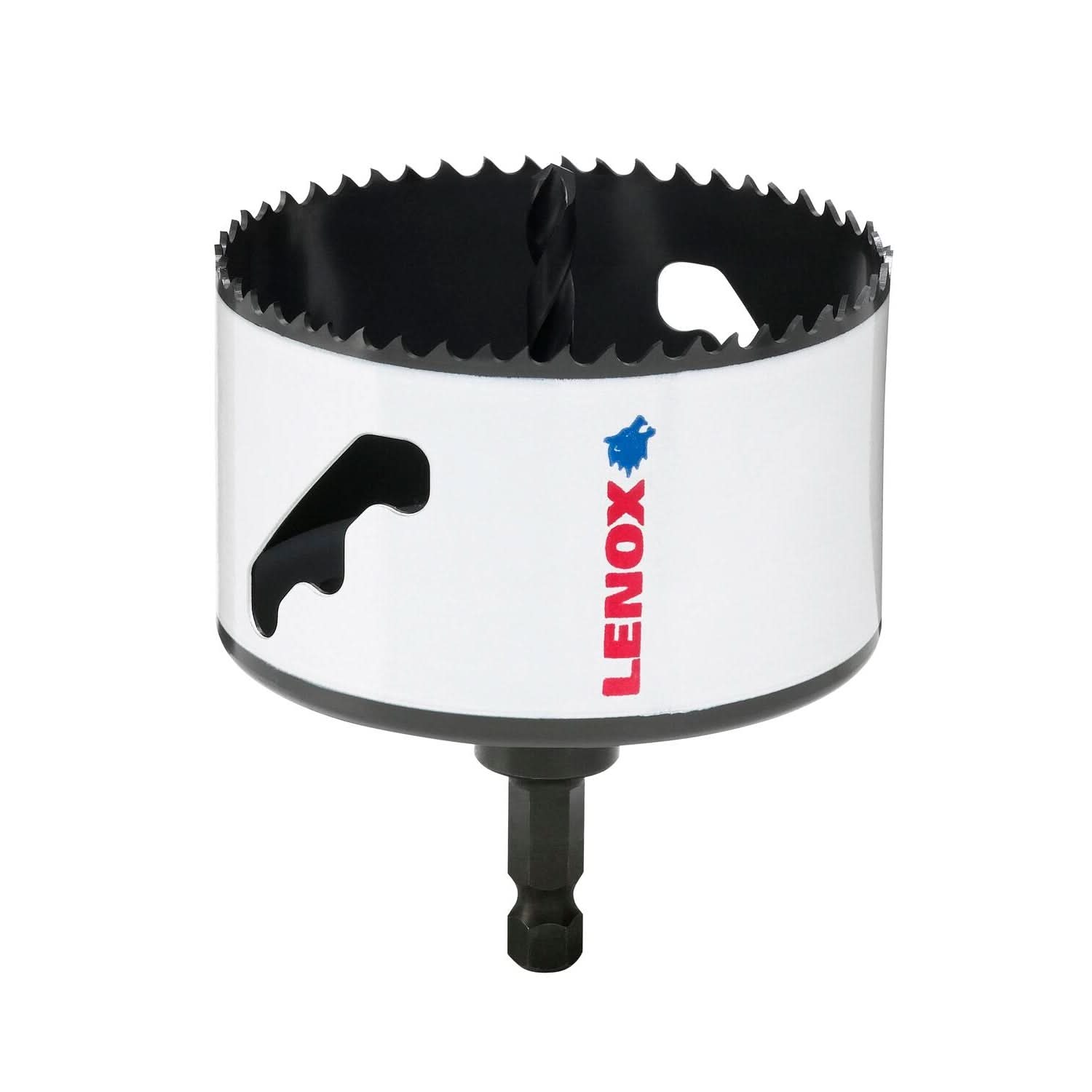 Lenox 1772945 Tools Bi-Metal Speed Slot Arbored Hole Saw with T3, 3-3/8-Inch