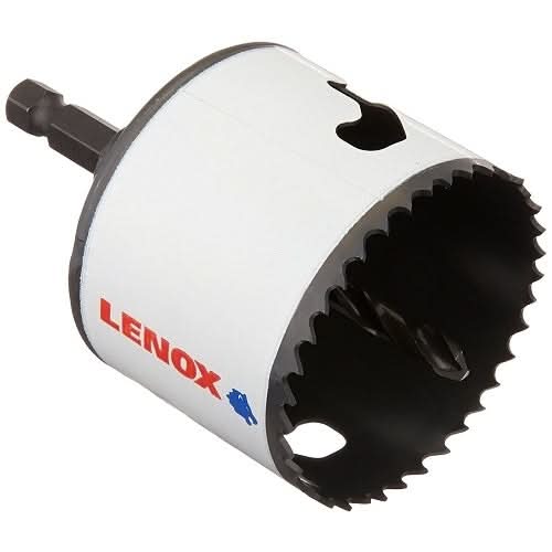 Lenox 1772954 Tools Bi-Metal Speed Slot Arbored Hole Saw with T3, 2-1/2-Inch