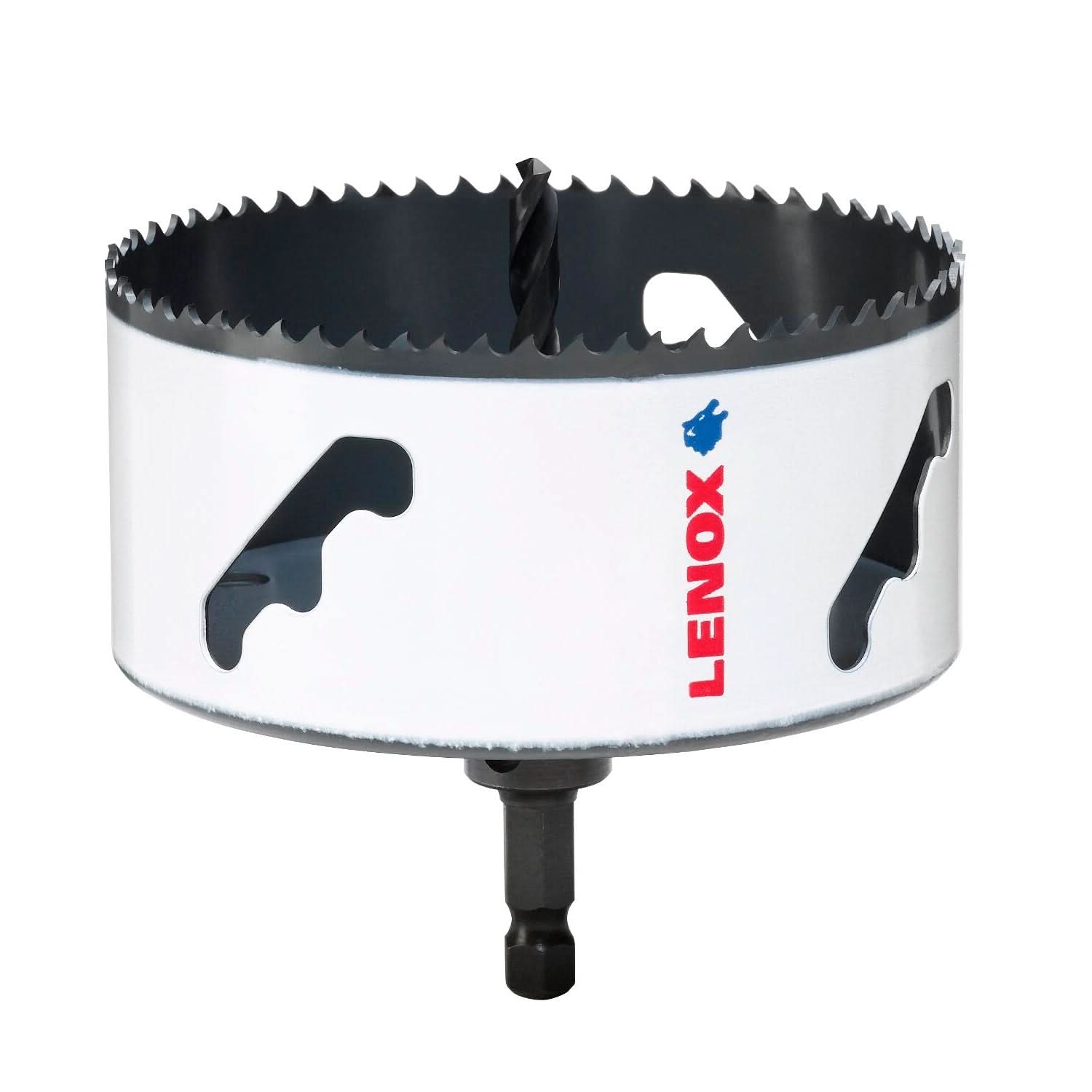 Lenox 1773004 Tools Bi-Metal Speed Slot Arbored Hole Saw with T3, 4-1/4-Inch