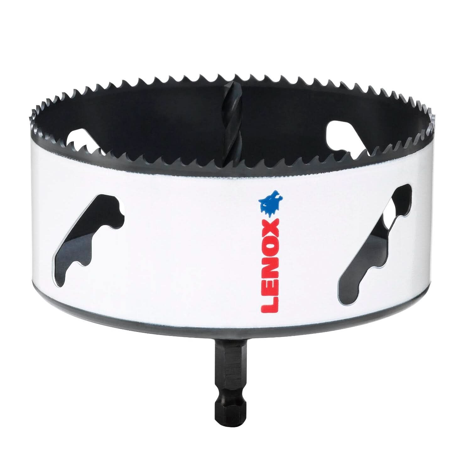 Lenox 1773008 Tools Bi-Metal Speed Slot Arbored Hole Saw with T3, 4-3/4-Inch