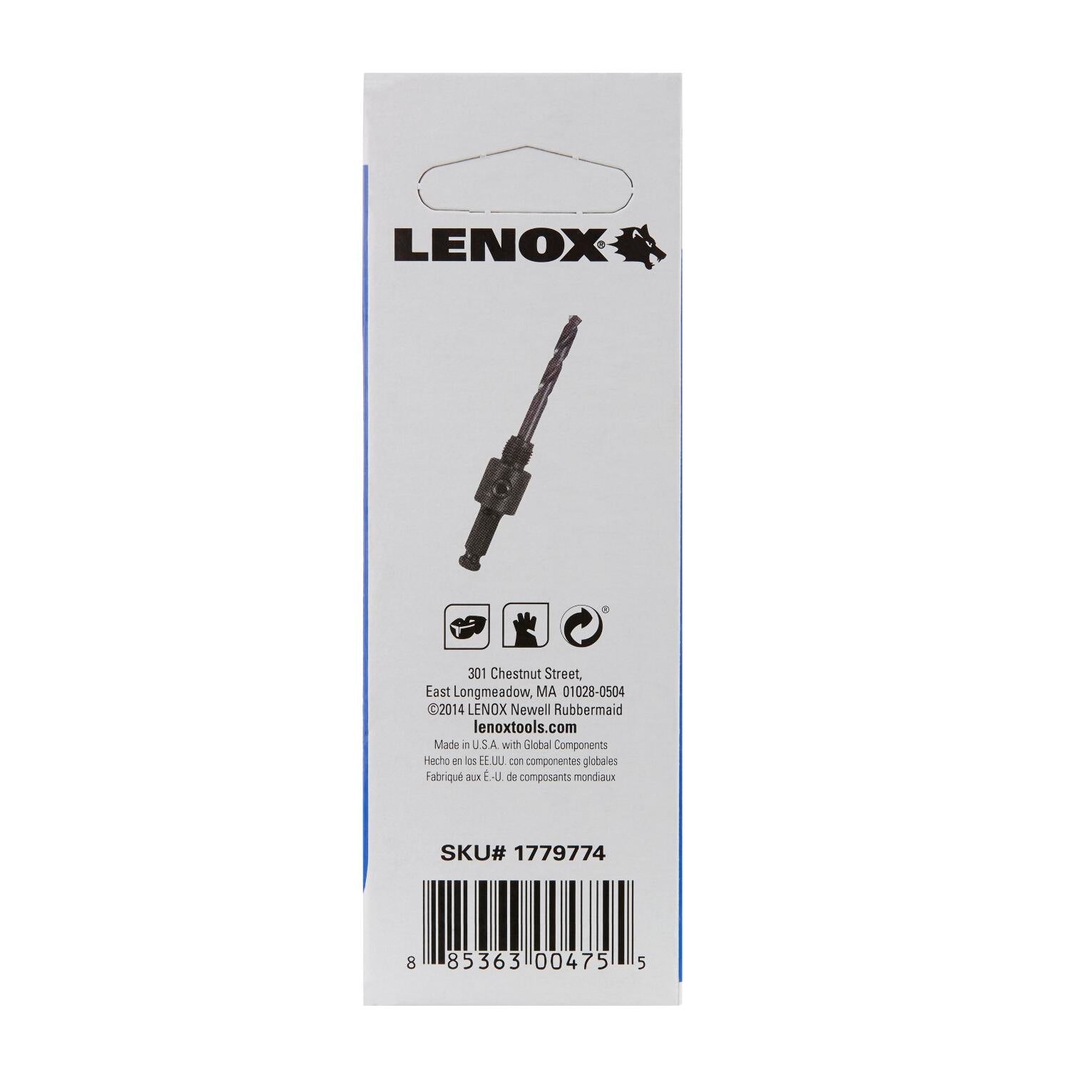 Lenox 1779774 1L T2 Arbor Pilot Drill Bit