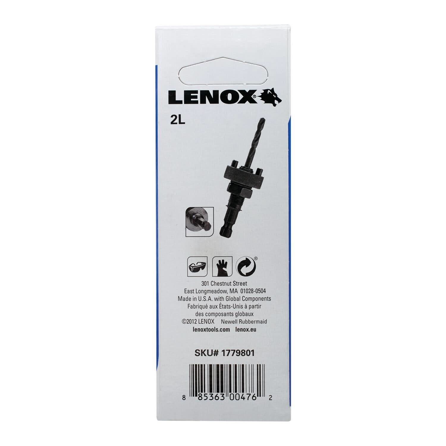 Lenox 1779801 2L T2 Arbor Pilot Drill Bit
