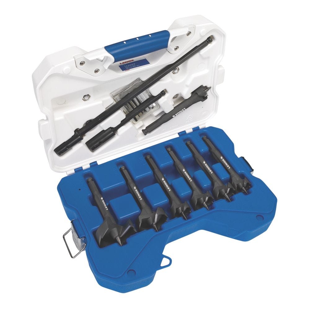 Lenox 1787506 Bi-Metal Self-feed Bit Kit, 16-Piece