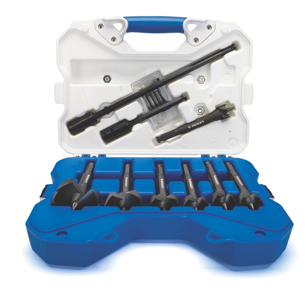Lenox 1787506 Bi-Metal Self-feed Bit Kit, 16-Piece