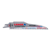 Lenox 1832118 Demolition Carbide Tooth Reciprocating Saw Blade, 6-Inch, 6 TPI, 1-Pack