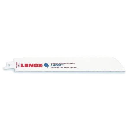 Lenox 20181B9118R LAZER B9118R Bi-Metal Reciprocating Saw Blades, 9-inch, 18 TPI, 25-Pack