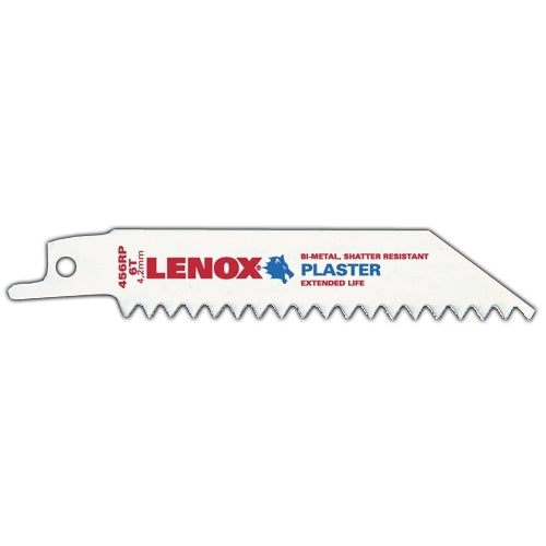 Lenox 20449456RP Wood Bi-Metal Reciprocating Saw Blades, 4-inch, 6 TPI, 5-Pack