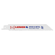 Lenox 20493B610R B610R General Purpose Bi-Metal Reciprocating Saw Blades, 6-inch, 10 TPI, 25-Pack