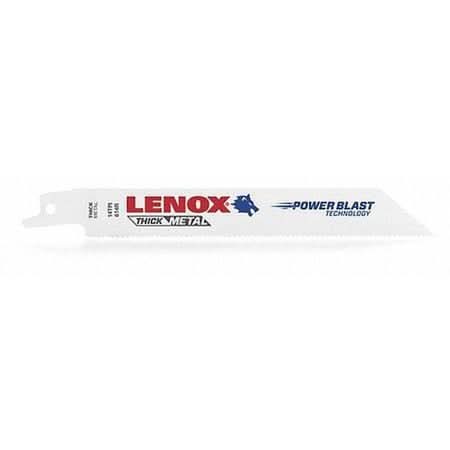 Lenox 20494B614R B614R Metal-Cutting Reciprocating Saw Blades, 6-inch, 14 TPI, 25-Pack