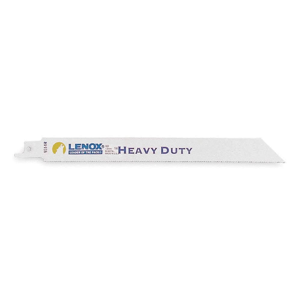 Lenox 205119514R 9514R Metal-Cutting Reciprocating Saw Blades, 9-inch, 14 TPI, 2-Pack