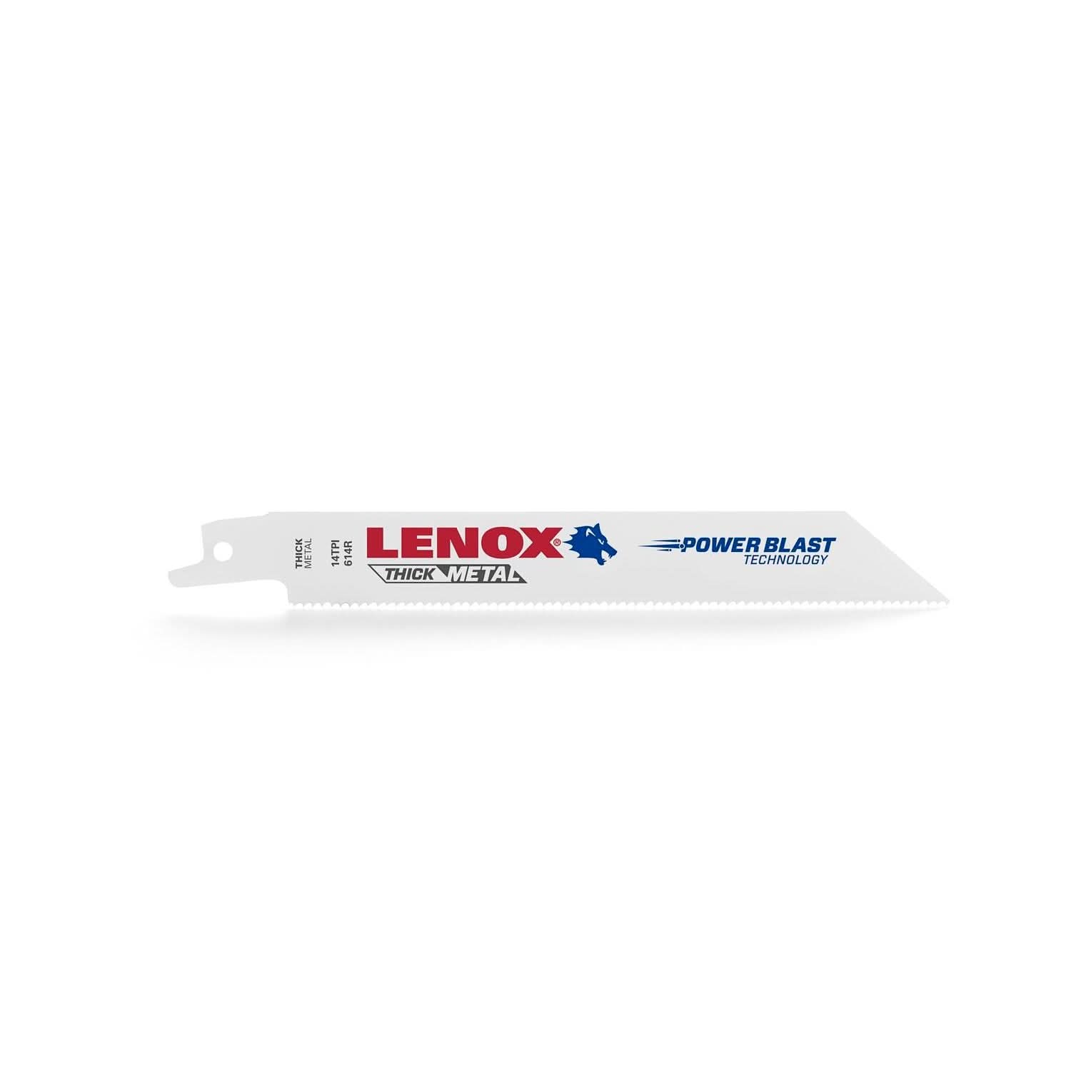 Lenox 20565S614R Metal-Cutting Reciprocating Saw Blades, 6-inch, 14 TPI, 1-Pack