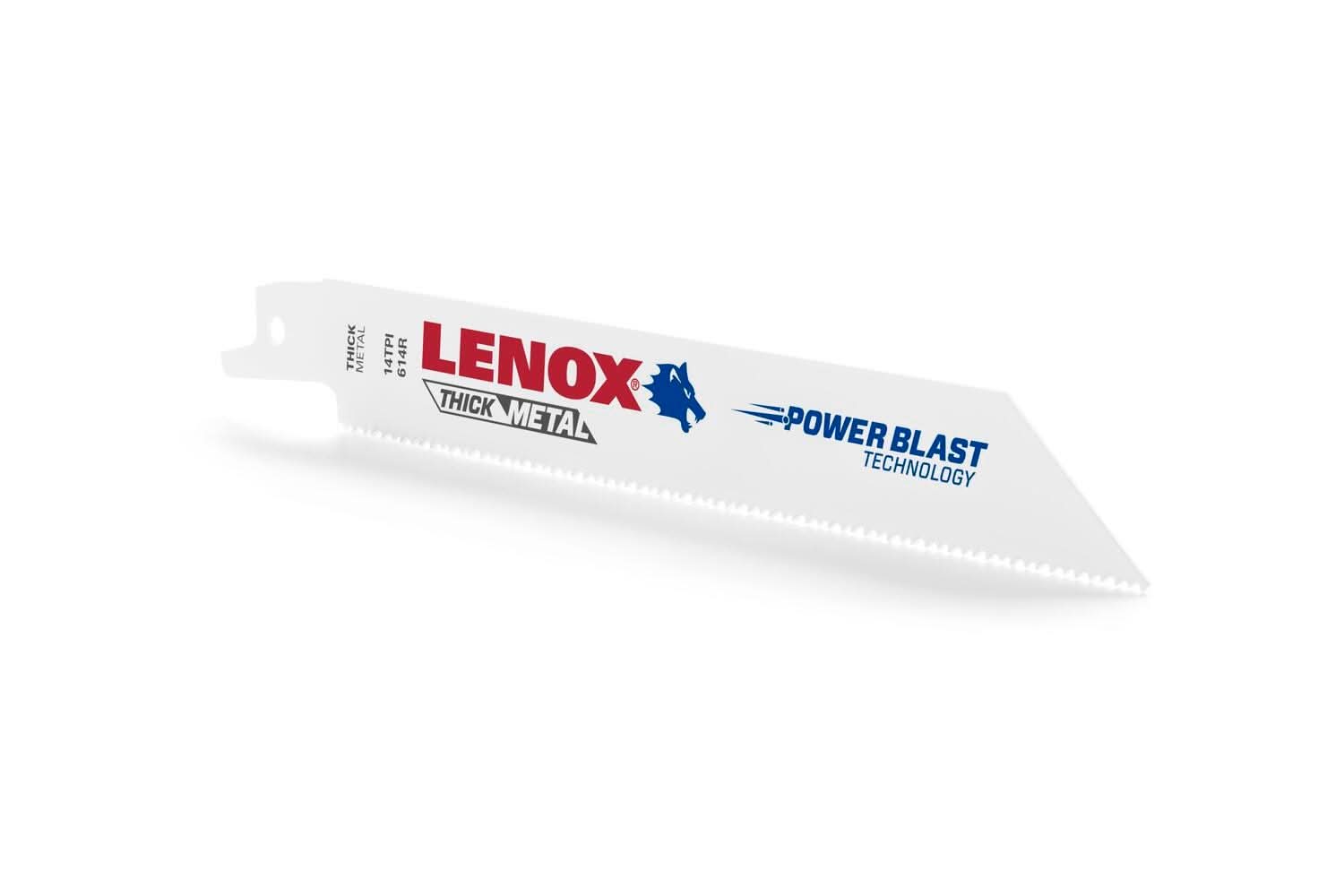 Lenox 20565S614R Metal-Cutting Reciprocating Saw Blades, 6-inch, 14 TPI, 1-Pack