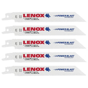 Lenox 20568624R 624R Metal-Cutting Reciprocating Saw Blades, 6-inch, 24 TPI, 5-Pack