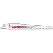 Lenox 20570636RP 636RP Wood Cutting Bi-Metal Reciprocating Saw Blades, 6-inch, 6 TPI 5-Pack