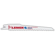 Lenox 20575634R 634R Wood Cutting Bi-Metal Reciprocating Saw Blades, 6-inch, 4 TPI, 5-Pack