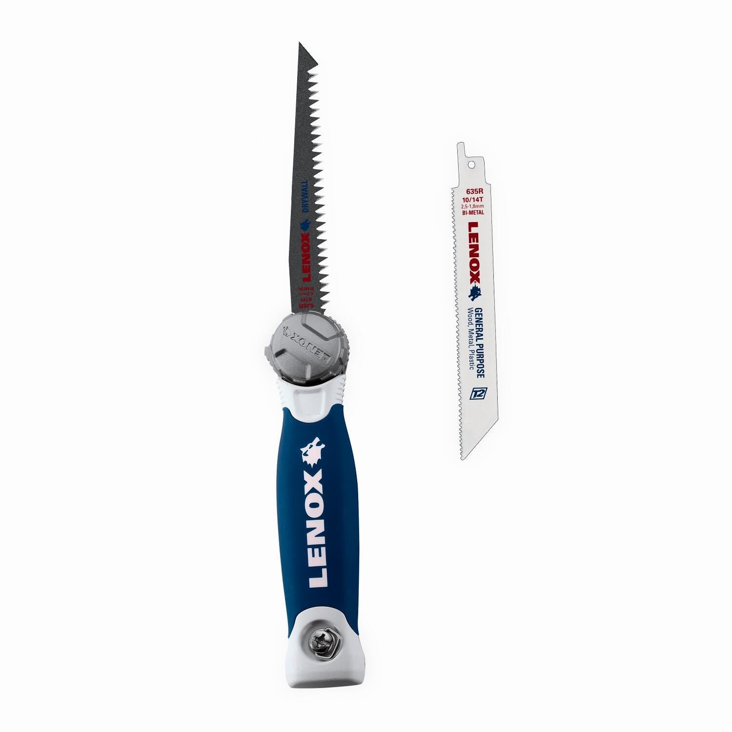 Lenox 20997TFHS618636 TRI-FOLD Folding Jab Saw with 2 Blades