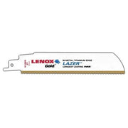 Lenox 210926108GR Gold Extreme Metal 9108GR Reciprocating Saw Blades, 6-inch, 8 TPI, 5-Pack