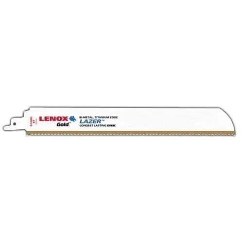 Lenox 210969108GR Gold Extreme Metal 9108GR Reciprocating Saw Blades, 9-inch, 8 TPI, 5-Pack