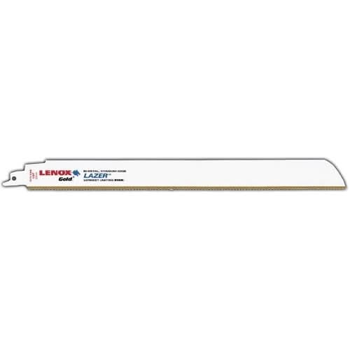 Lenox 2110012110GR Gold Extreme Metal 12110GR Reciprocating Saw Blades, 12-inch, 10 TPI, 5-Pack