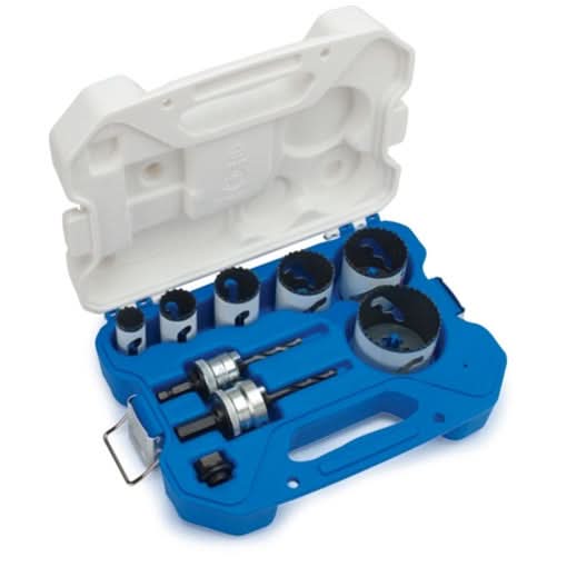 Lenox 30856C600L Electrician's SPEED SLOT Hole Saw Kit, 9-Piece