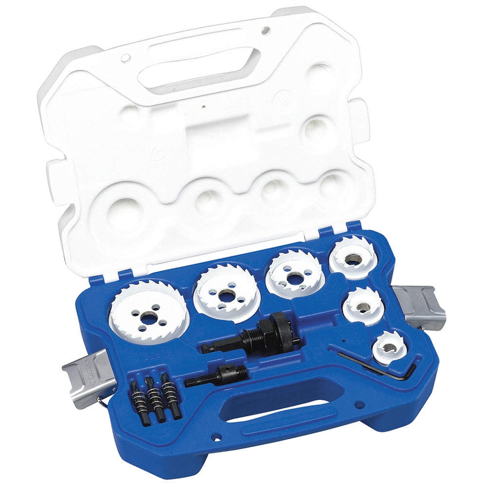 Lenox 30878500CHC Electrician's Carbide Hole Cutter Kit, 15-Piece