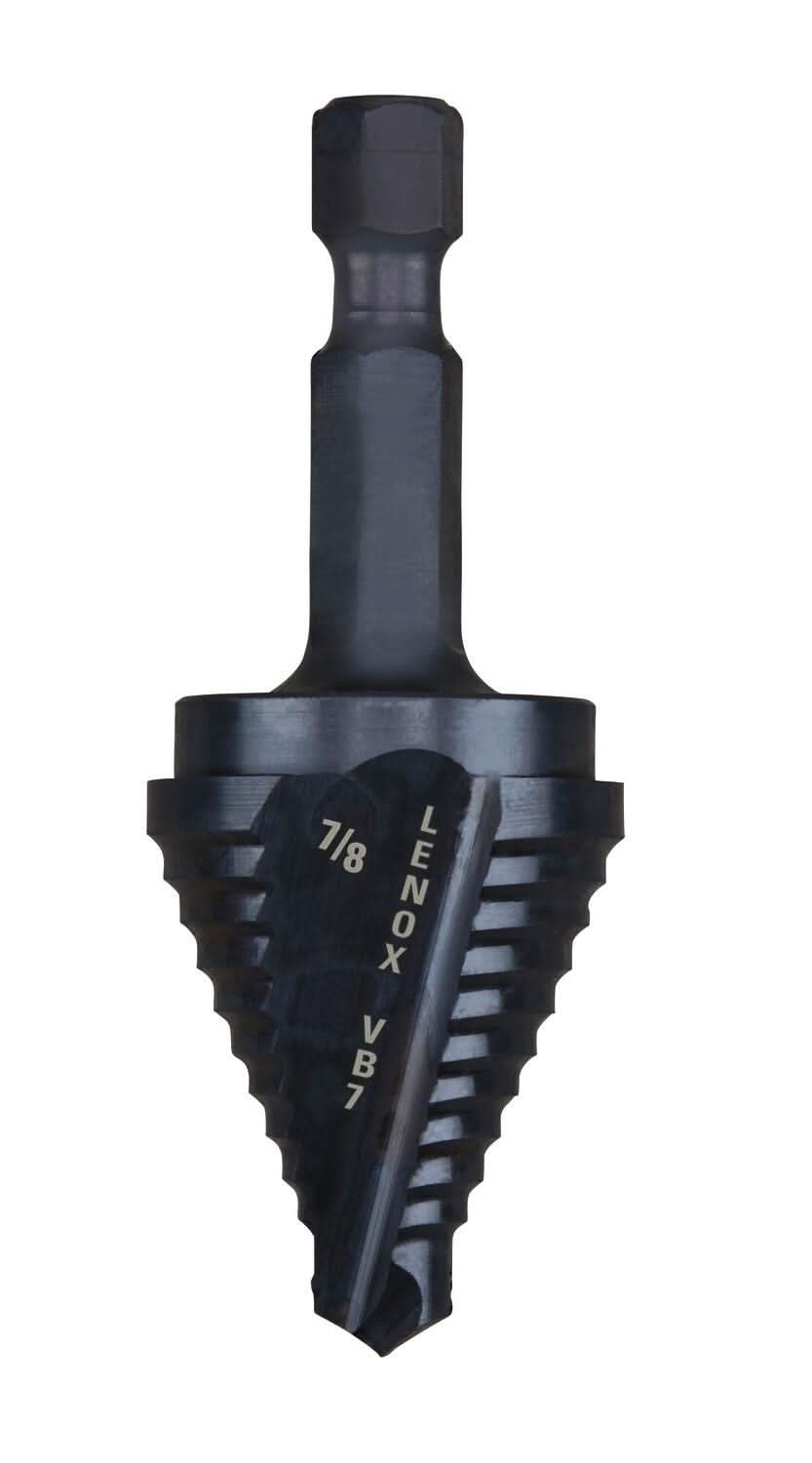 Lenox 30887VB7 Vari-Bit VB7 Step Drill Bits, 7/8-inch