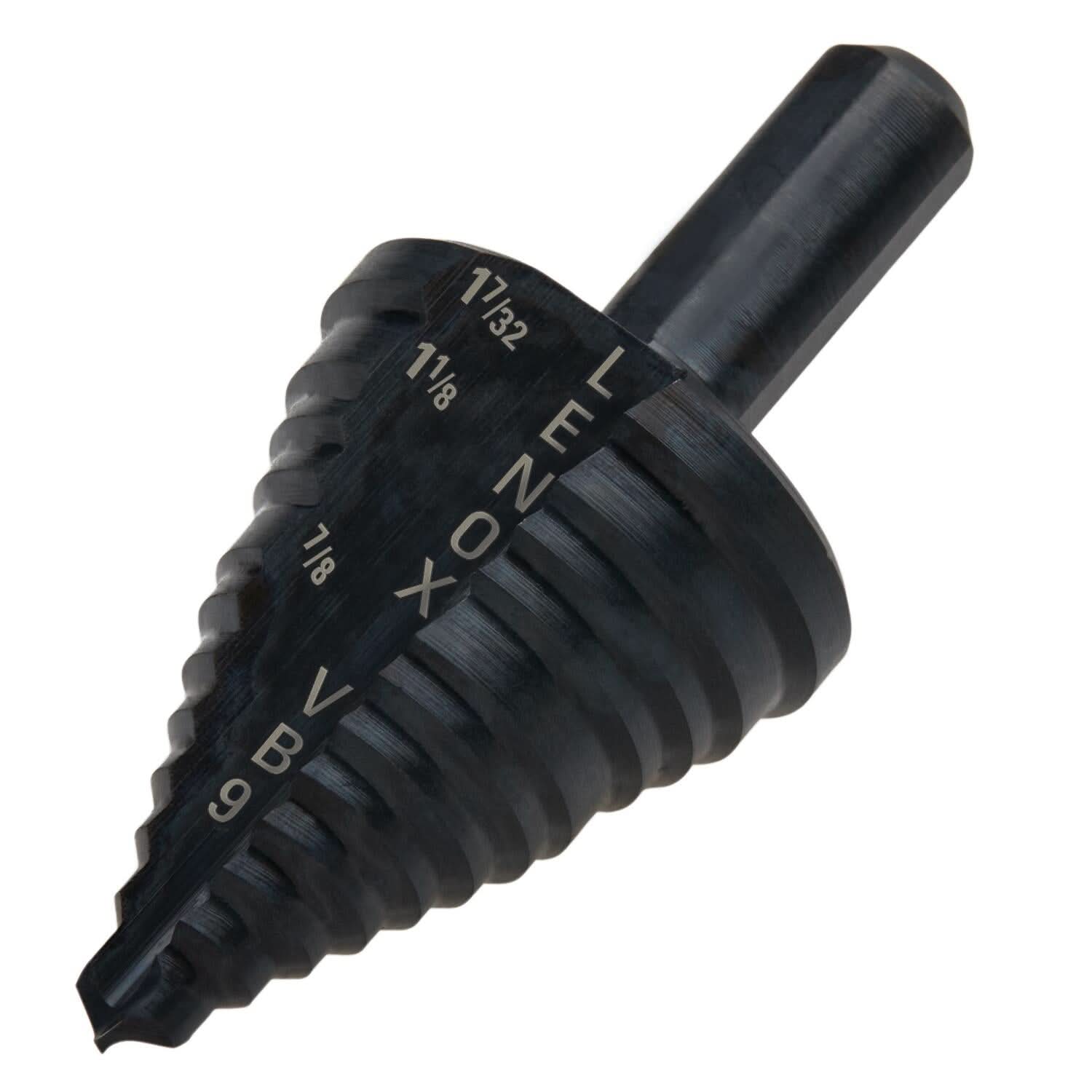 Lenox 30909VB9 Vari-Bit VB9 Step Drill Bits, 7/8, 1-1/8, 1-7/32