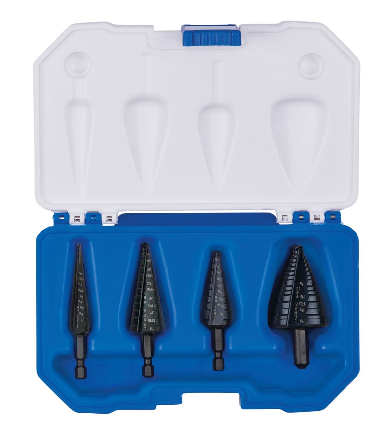Lenox 30929VB30929 VARI-BIT 4-Piece Step Drill Bit Kit, Large