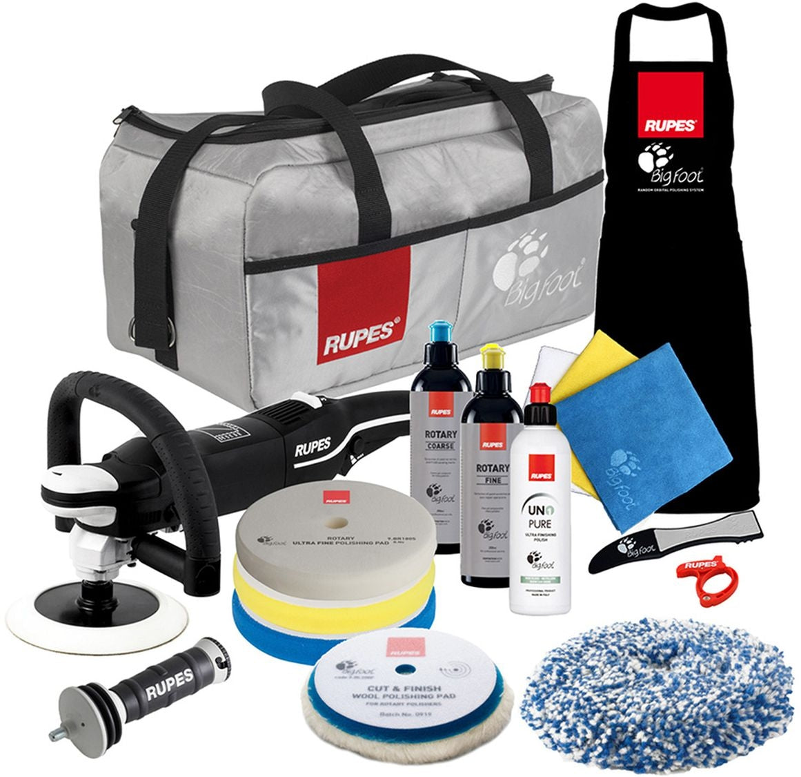 Rupes LH19E/US/CMP LH19E Rotary Complete Polisher Kit