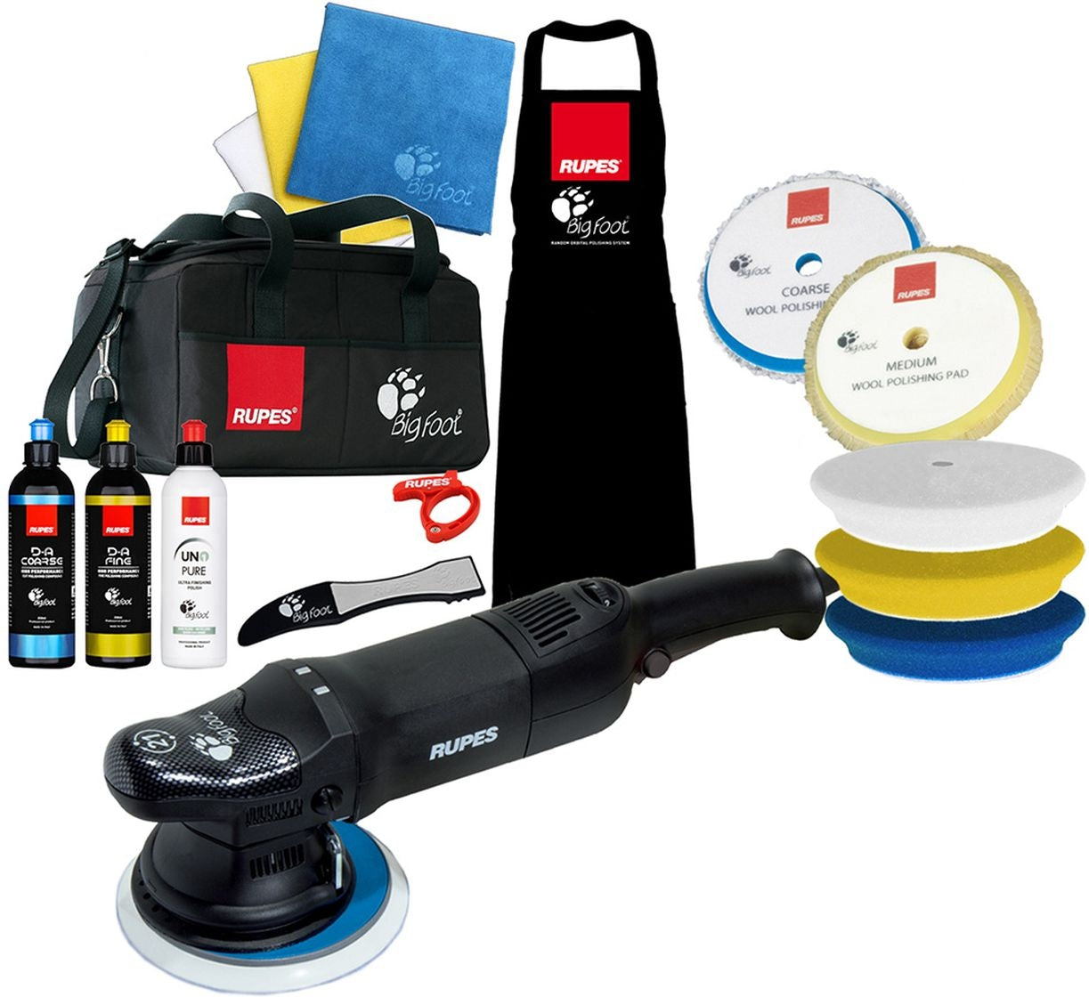 Rupes LHR21ES/US/CMP LHR21ES Complete Polisher Kit