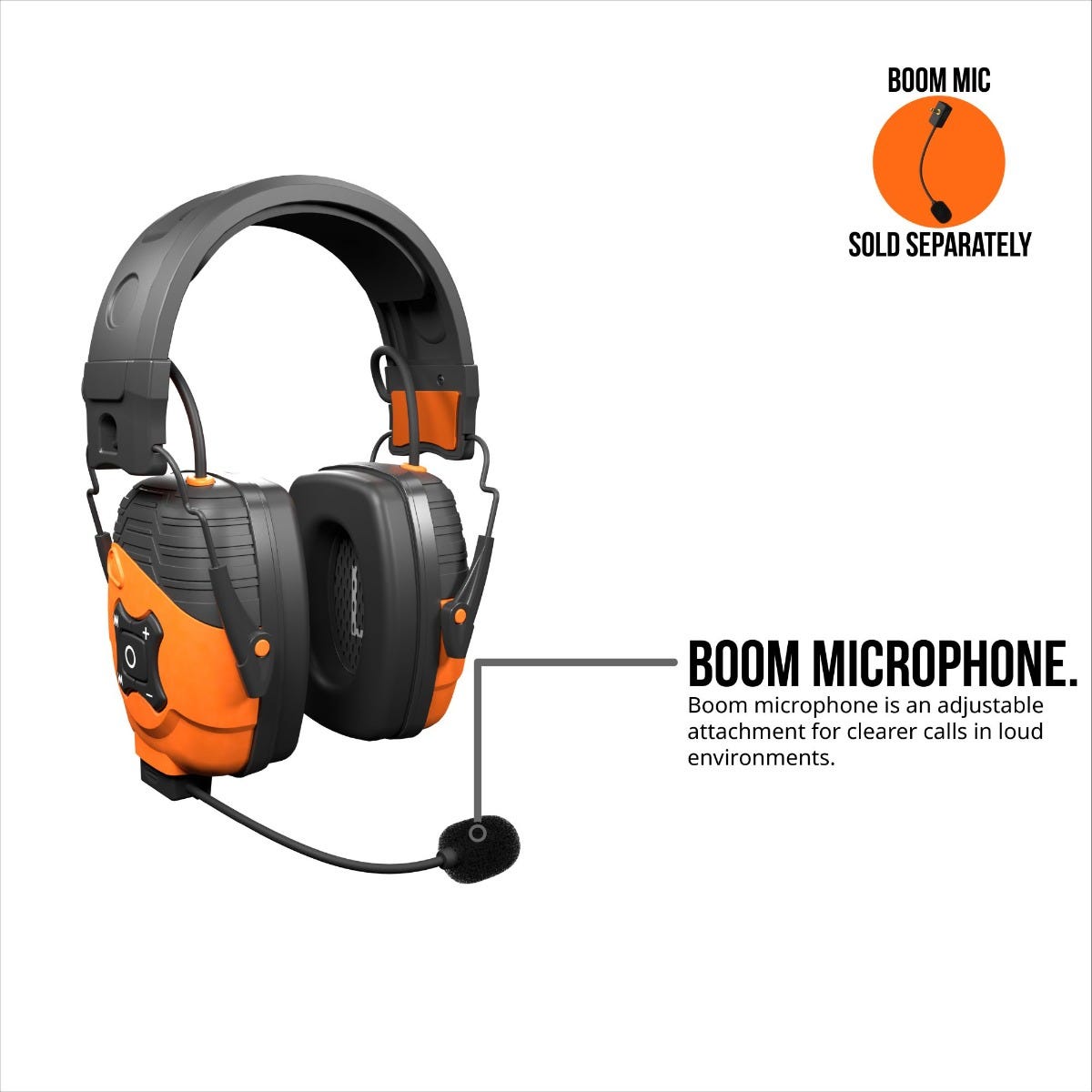 ISOtunes IT-48 LINK 2.0 Bluetooth Earmuff - Safety Orange