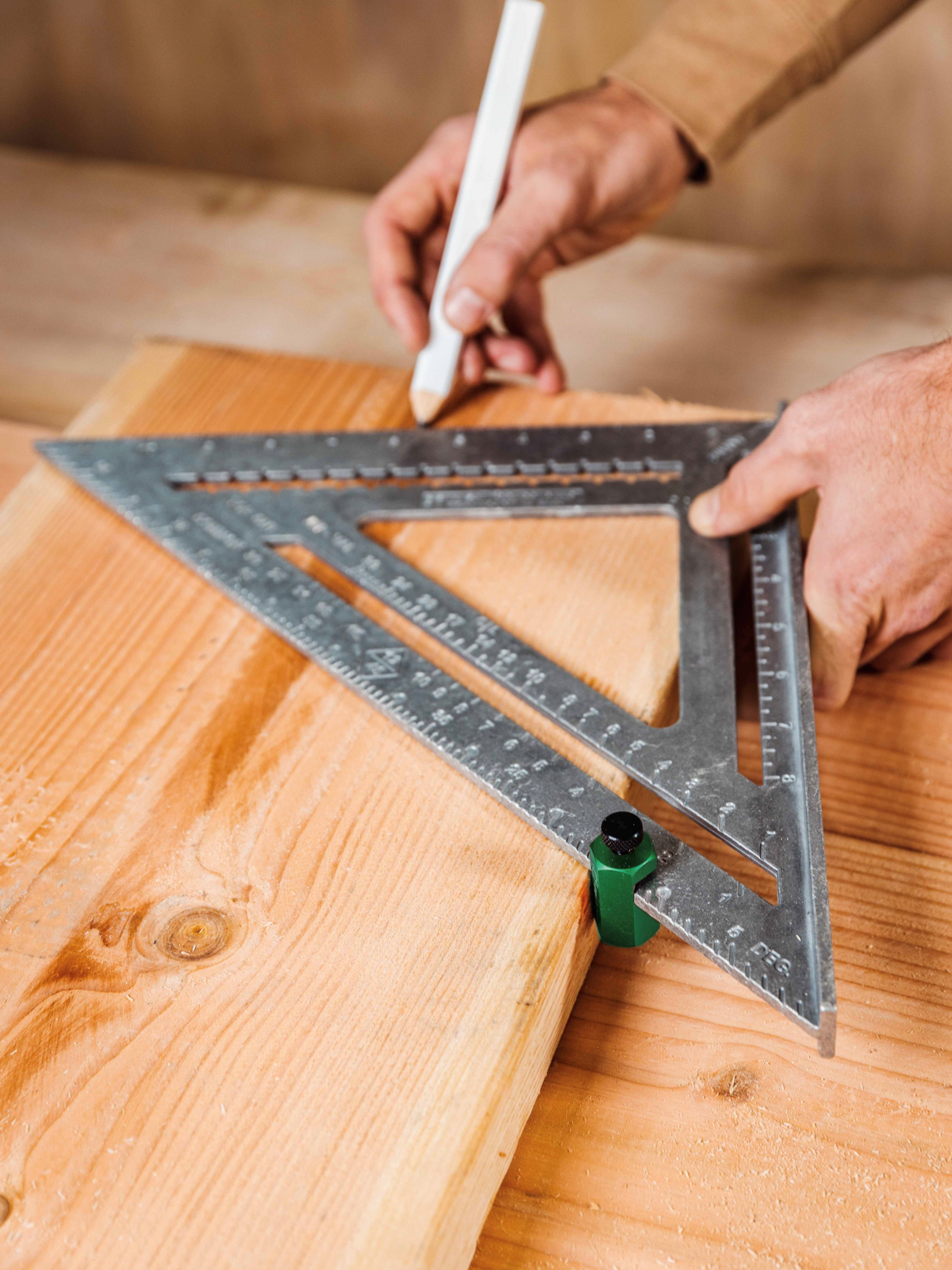 SquiJig 1.5-in. Tall Framing Jigs, Green, 2-Pack, image 4