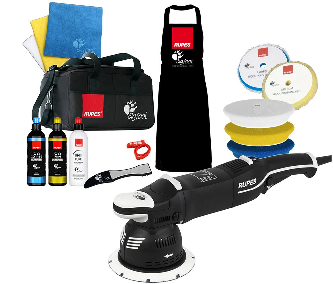 Rupes LK900E/US/CMP LK900E Mille Complete Polisher Kit