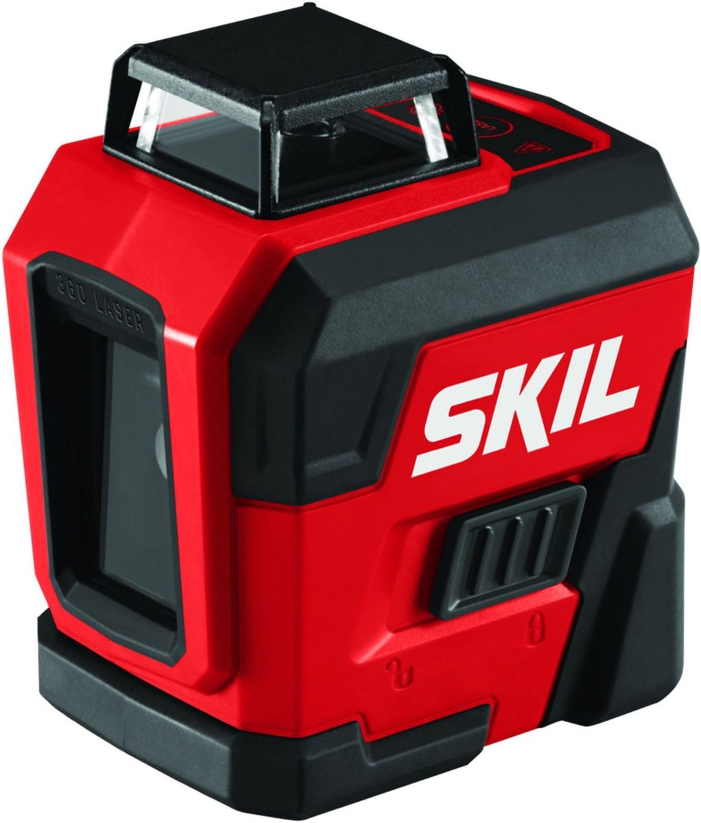 SKIL LL932201 Self-leveling 360 Degree Red Cross Line Laser
