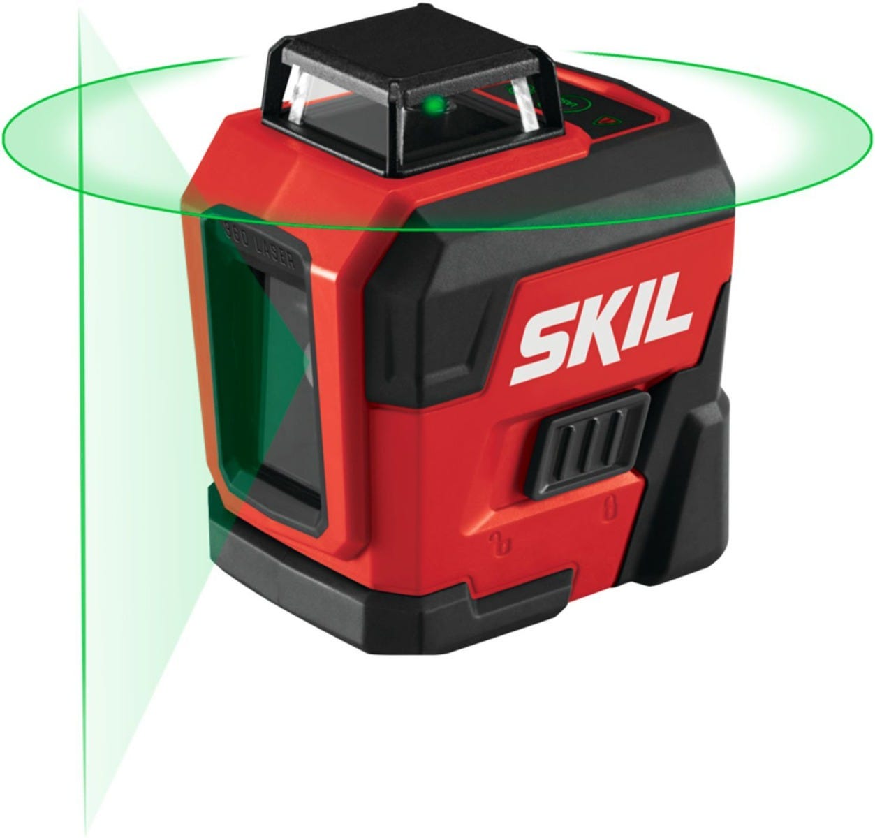 SKIL LL9322G-01 Self-Leveling 360 Degree Green Cross Line Laser with Tripod