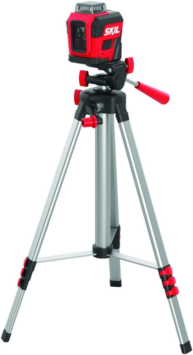 SKIL LL9322G-01 Self-Leveling 360 Degree Green Cross Line Laser with Tripod