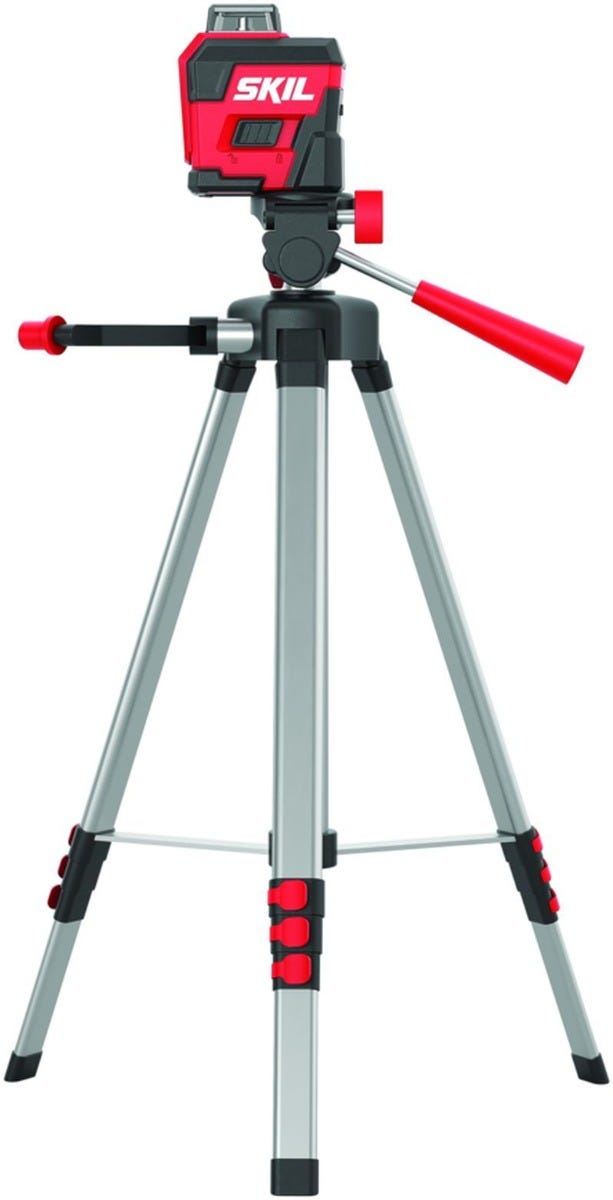 SKIL LL9322G-01 Self-Leveling 360 Degree Green Cross Line Laser with Tripod