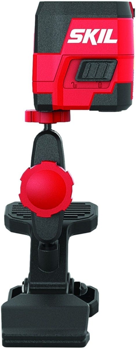 SKIL LL9324G-01 Self-leveling Green Cross Laser with Clamp
