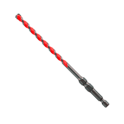 Diablo 1/4 in. x 4-1/2 in. x 7 in. SPEEDemon Red Granite PLUS Carbide-Tipped Hammer Drill Bit (DMARGHC14)