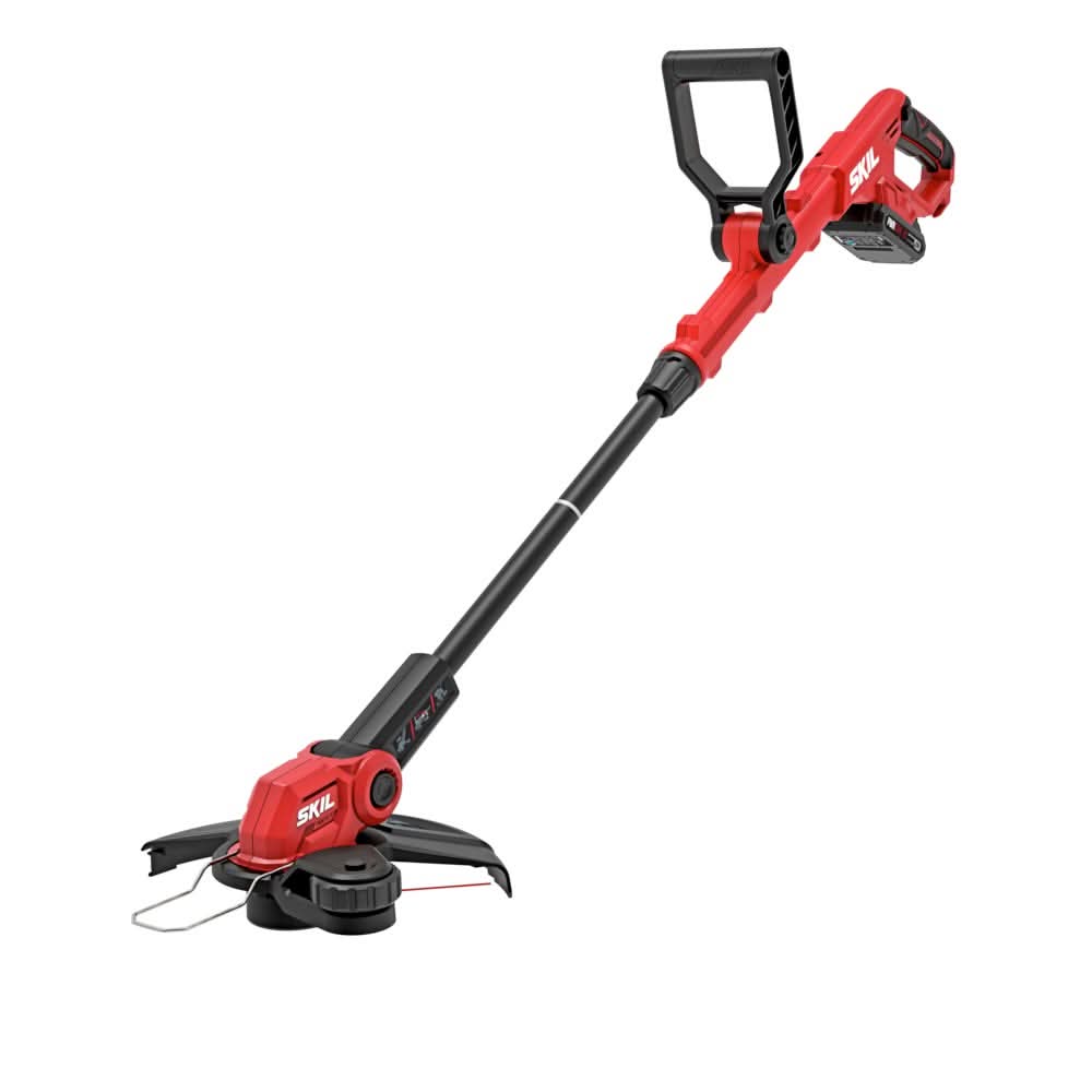 SKIL LT1200B-11 20V 12 In. Pivoting Head String Trimmer Kit