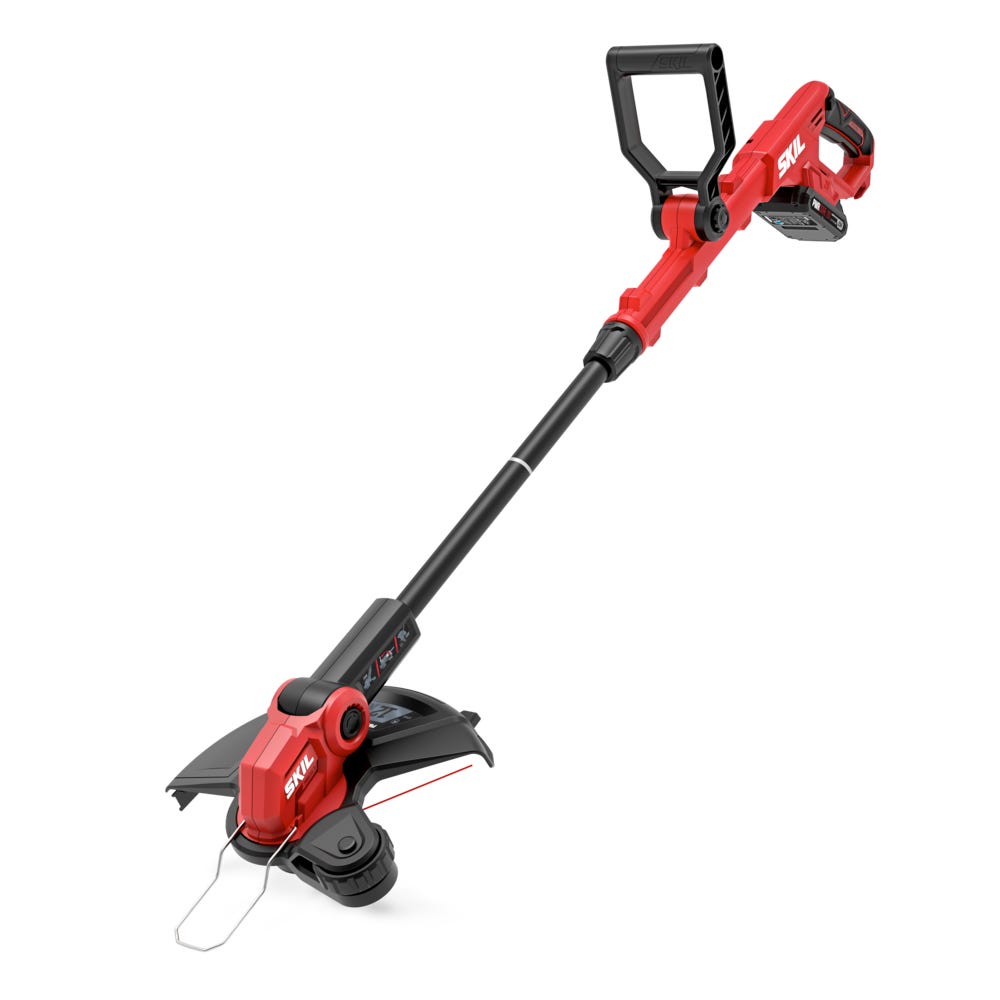 SKIL CB1200B-13 20V 12 In. String Trimmer and 420 CFM Leaf Blower Combo Kit