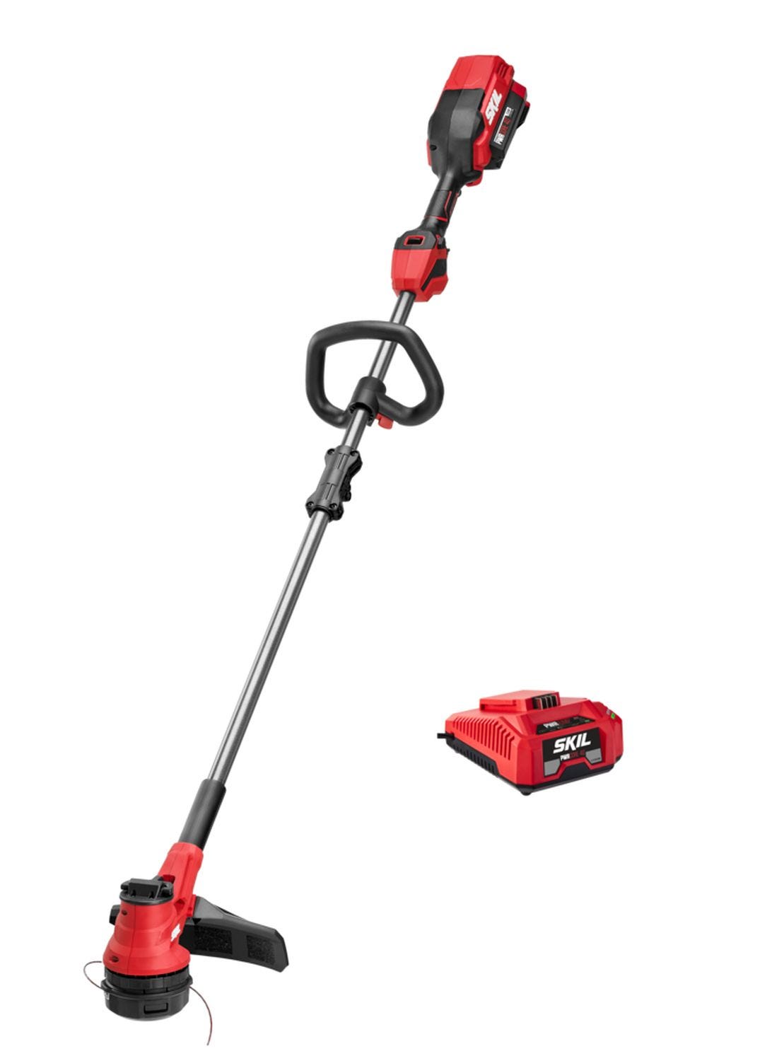 SKIL LT4832C-11 PWR CORE 40 Brushless 40V 15 In. String Trimmer with Smart Load Kit