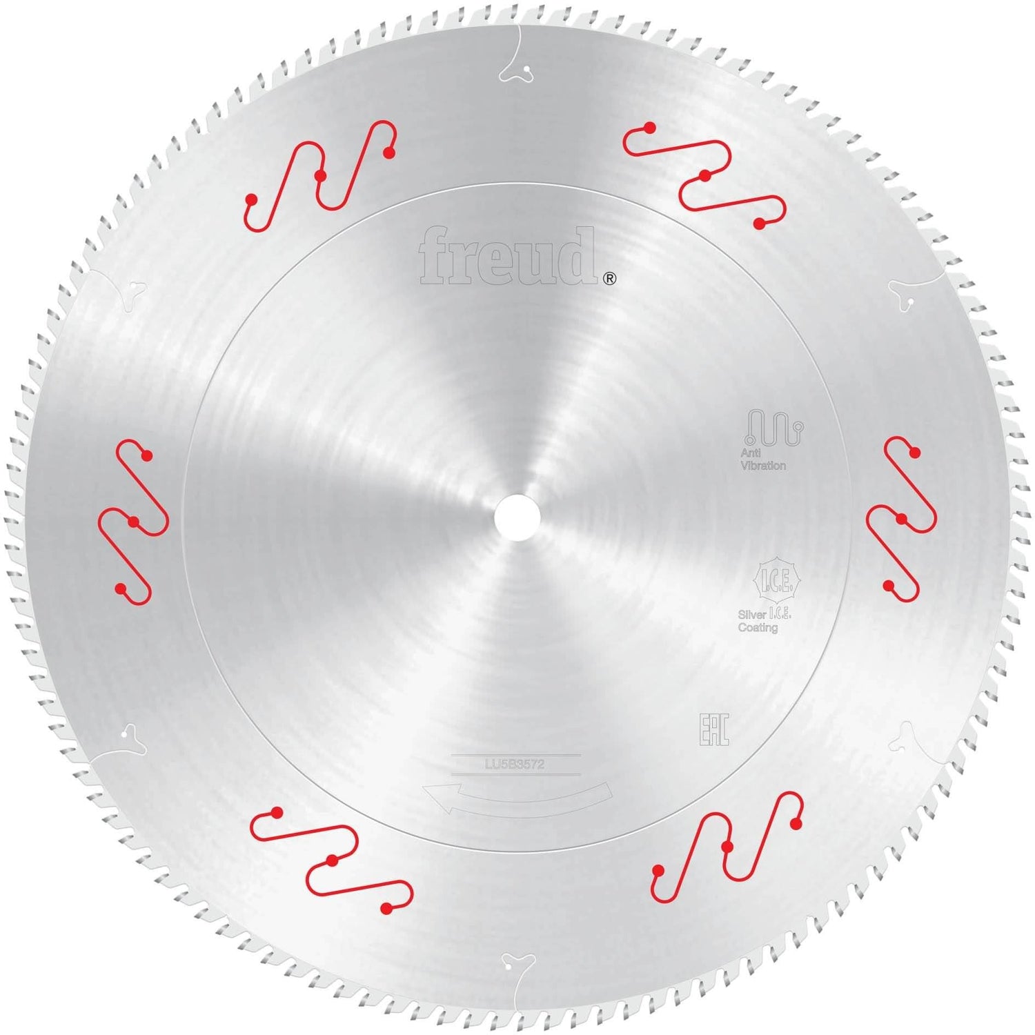 Freud LU5B3572 22 in. Thin to Medium Aluminum & Non Ferrous Blades with Mechanical Clamping