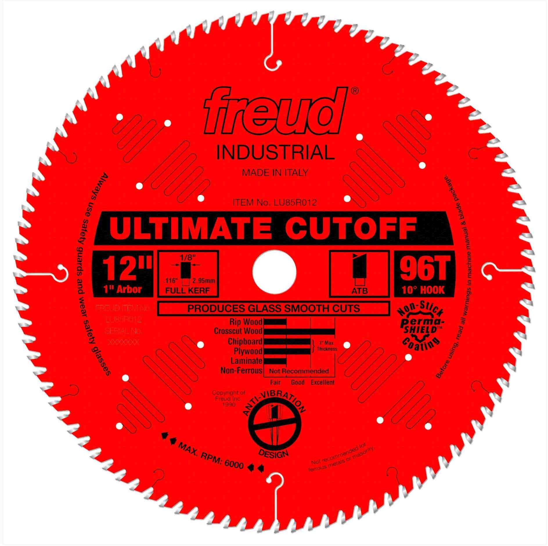 Freud LU85R012 12 in. Ultimate Cut-Off Blade