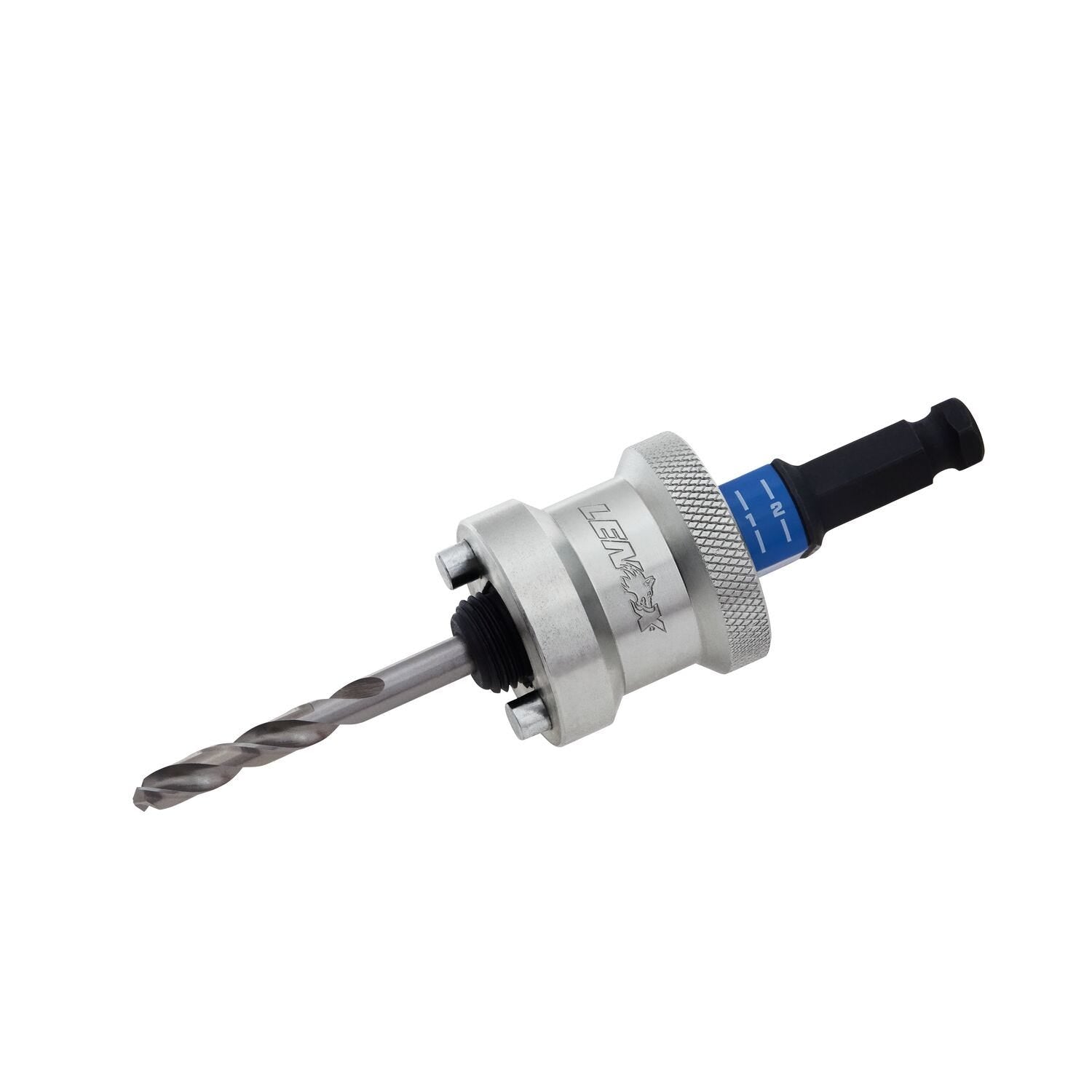 Lenox LXAH9912PBM 1-1/4 in. - 6 in. SNAP BACK Quick Change Hole Saw Arbor, 1/2 in. Shank