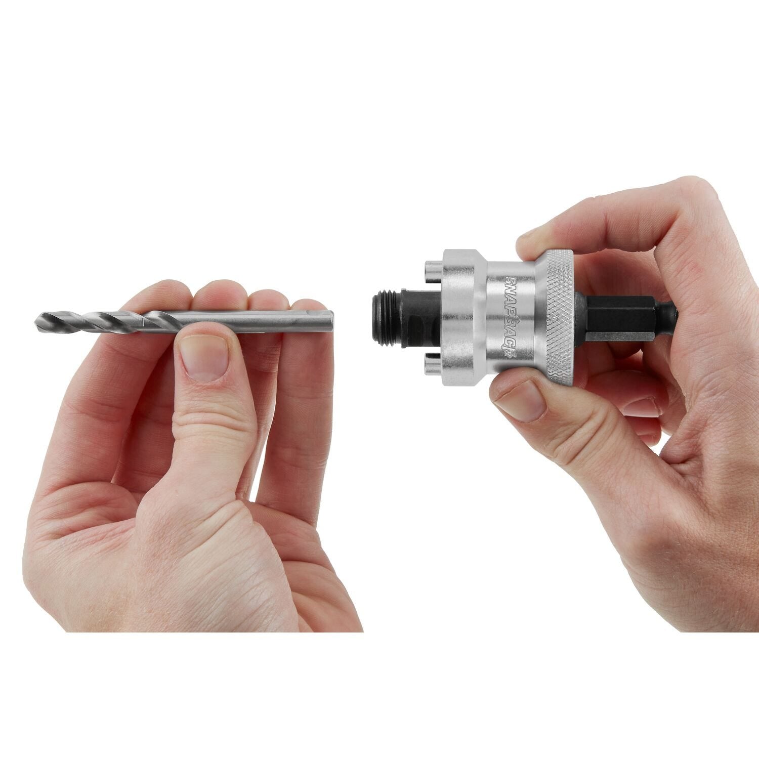 Lenox LXAH9912PBM 1-1/4 in. - 6 in. SNAP BACK Quick Change Hole Saw Arbor, 1/2 in. Shank
