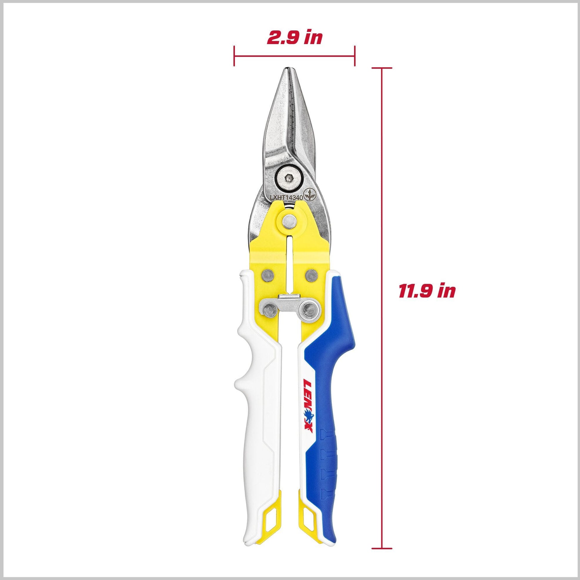 Lenox LXHT14340 Straight Aviation Snips